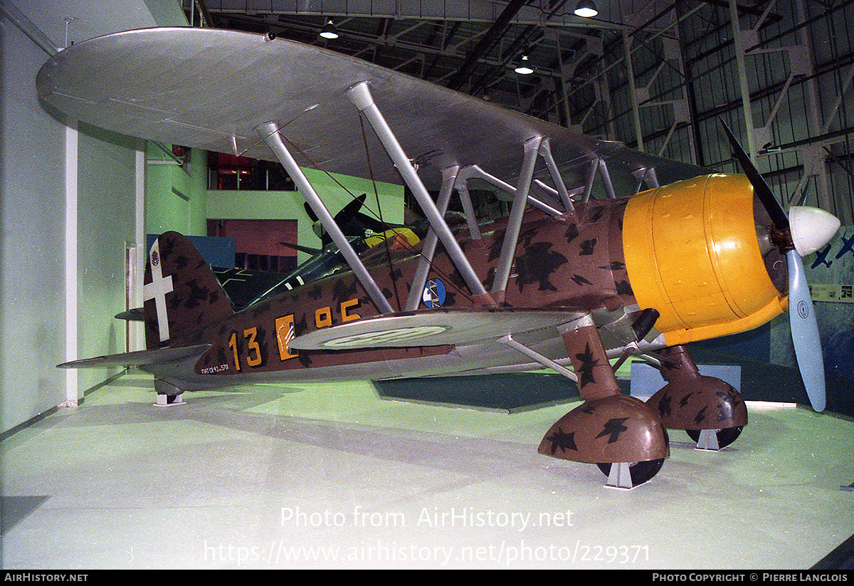 Aircraft Photo of BT474 | Fiat CR-42 Falco | Italy - Air Force | AirHistory.net #229371