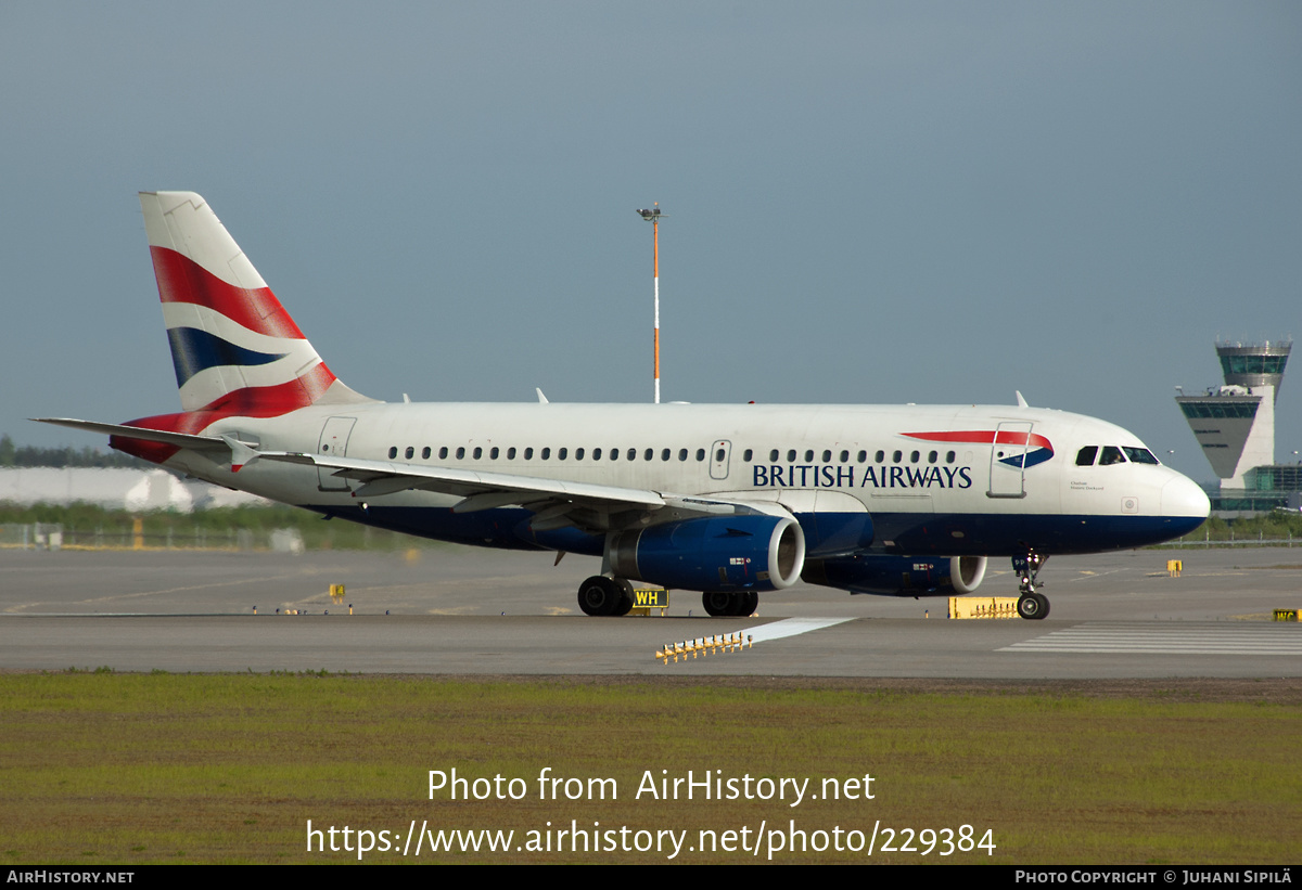 Aircraft Photo of G-EUPP | Airbus A319-131 | British Airways | AirHistory.net #229384