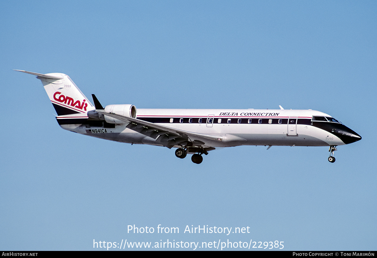 Aircraft Photo of N941CA | Canadair CRJ-100ER (CL-600-2B19) | Delta Connection | AirHistory.net #229385