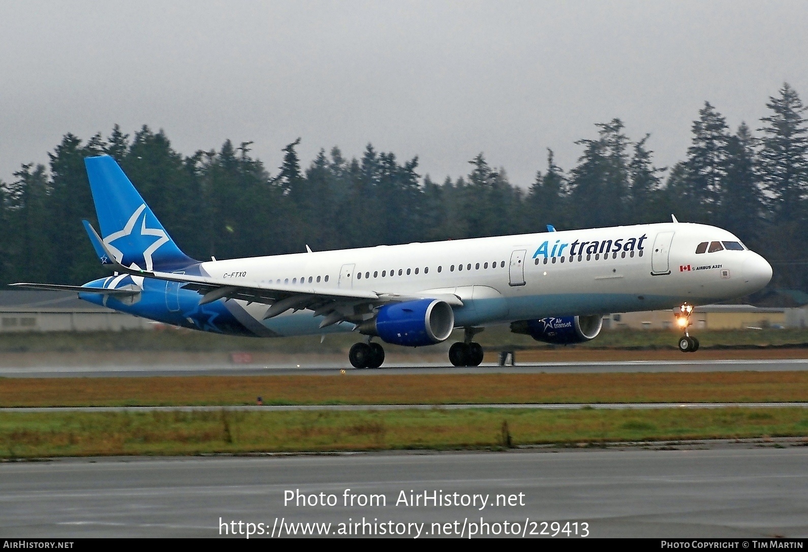 Aircraft Photo of C-FTXQ | Airbus A321-211 | Air Transat | AirHistory.net #229413