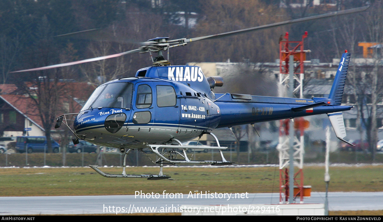 Aircraft Photo of OE-XTW | Eurocopter AS-350B-3 Ecureuil | Knaus Helicopter | AirHistory.net #229416