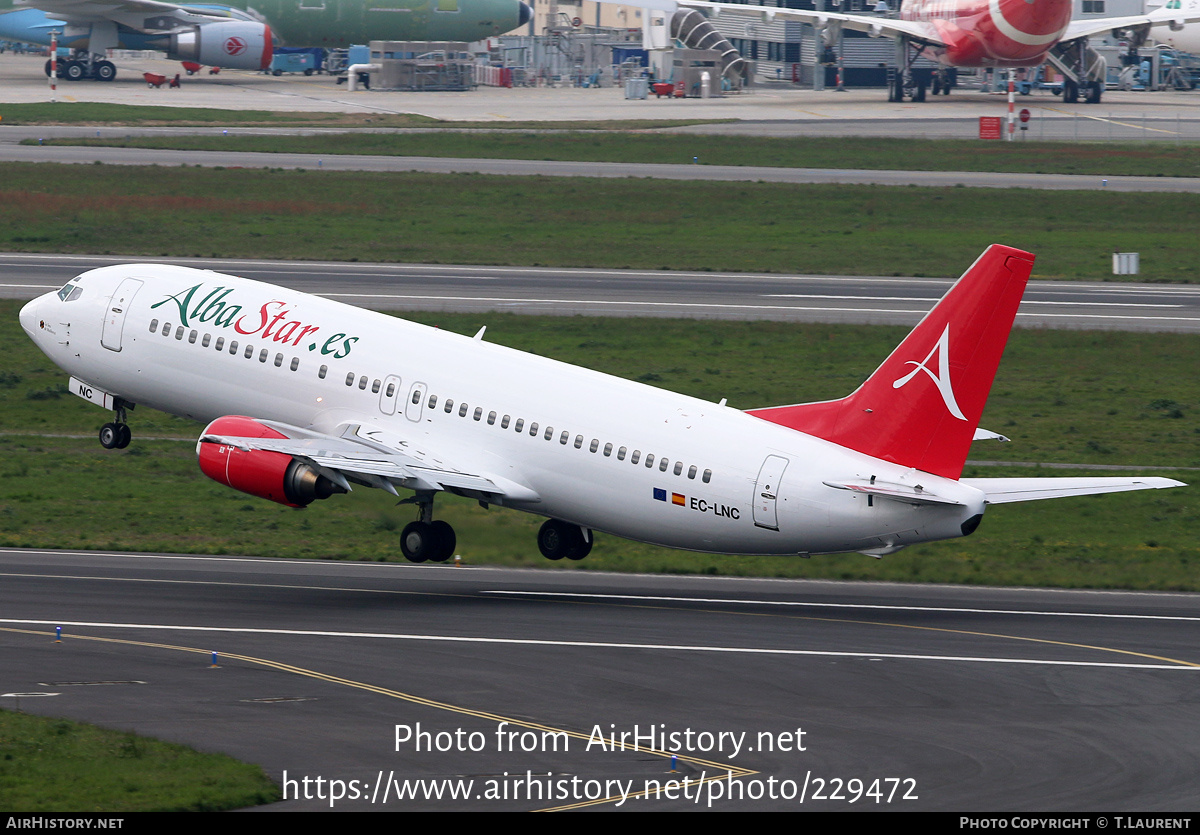 Aircraft Photo of EC-LNC | Boeing 737-4K5 | AlbaStar | AirHistory.net #229472