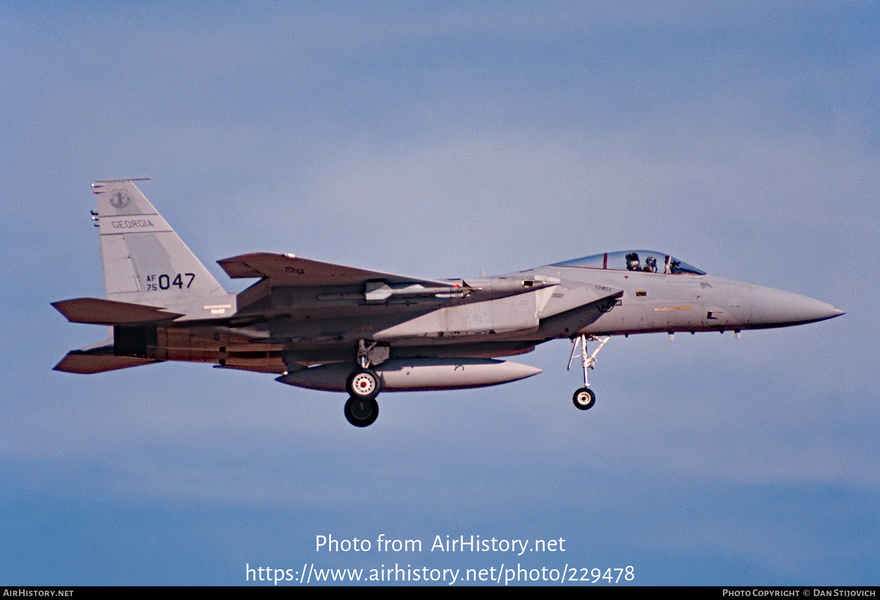 Aircraft Photo of 75-0047 / AF75047 | McDonnell Douglas F-15A Eagle | USA - Air Force | AirHistory.net #229478