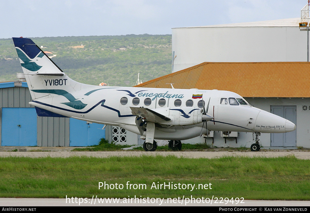 Aircraft Photo of YV180T | British Aerospace BAe-3101 Jetstream 31 | Venezolana - Rutas Aéreas de Venezuela | AirHistory.net #229492