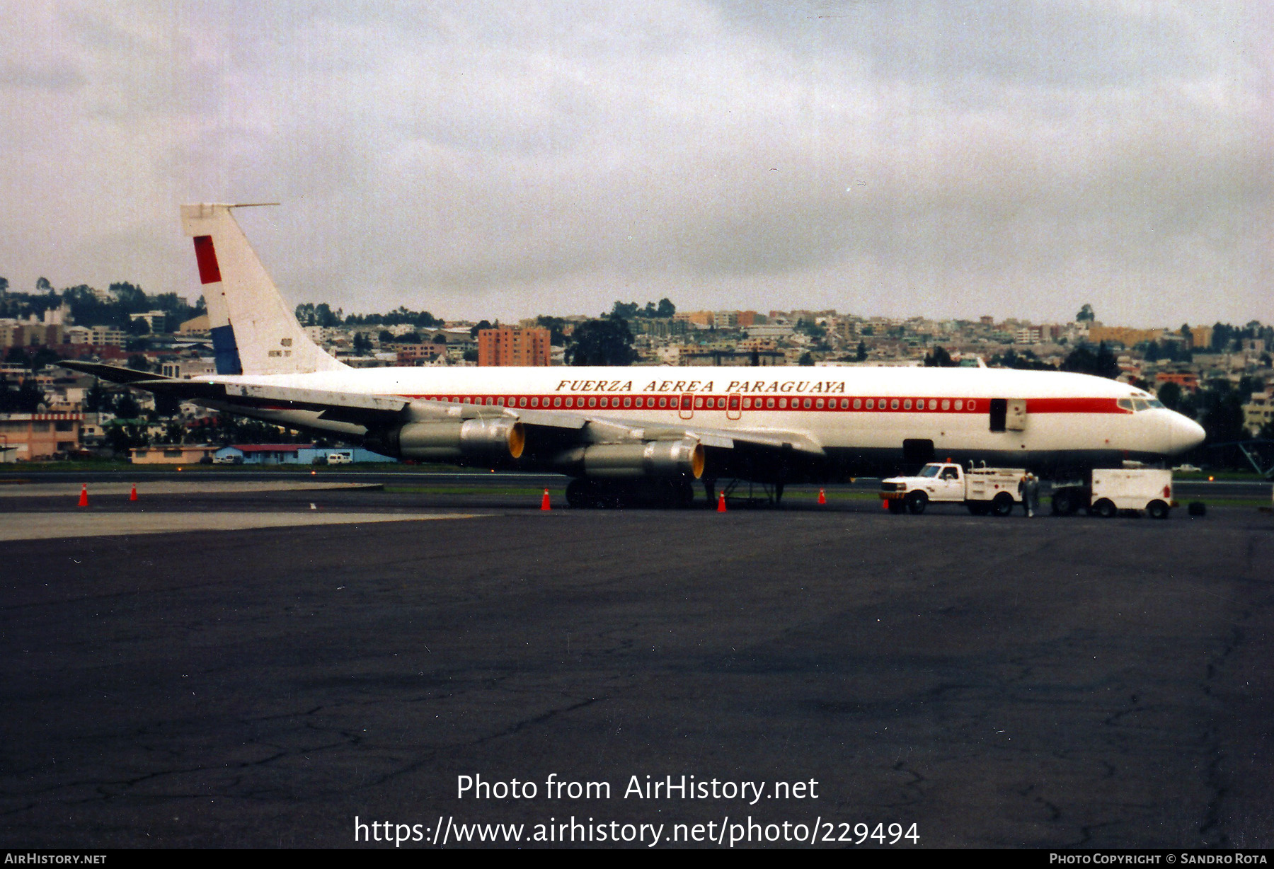 Aircraft Photo of FAP-01 | Boeing 707-321C | Paraguay - Air Force | AirHistory.net #229494