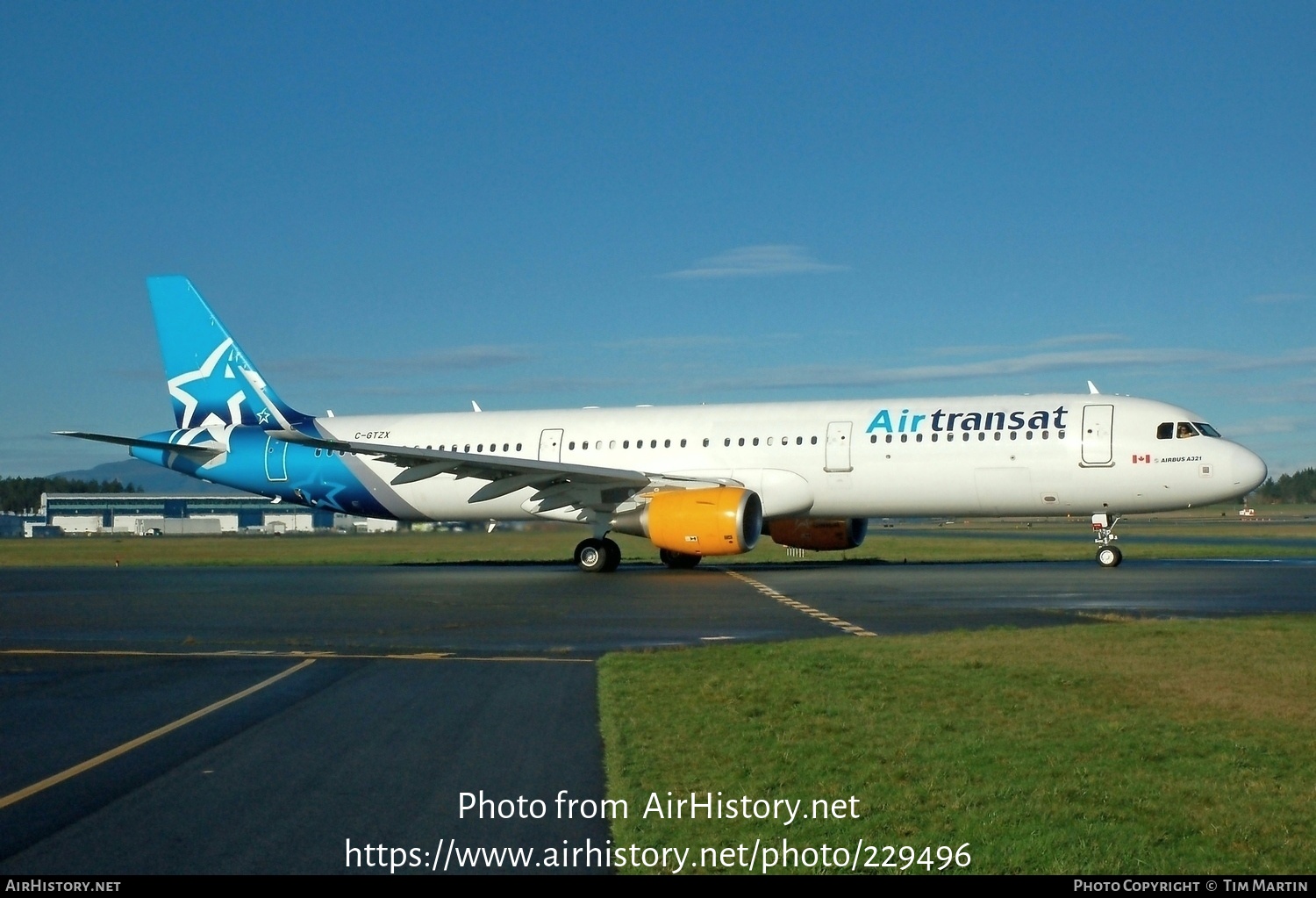 Aircraft Photo of C-GTZX | Airbus A321-211 | Air Transat | AirHistory.net #229496