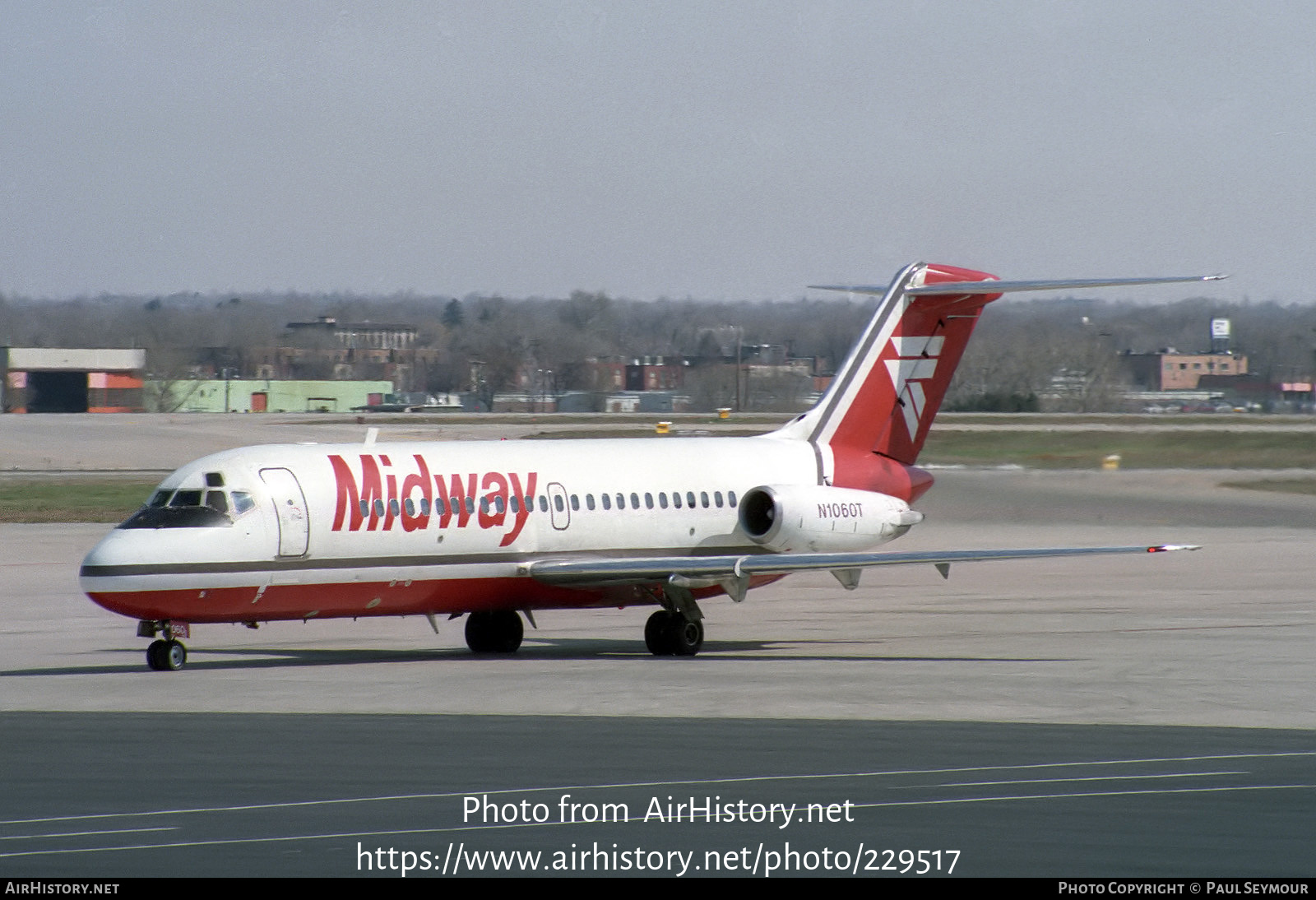 Aircraft Photo of N1060T | Douglas DC-9-15 | Midway Airlines | AirHistory.net #229517