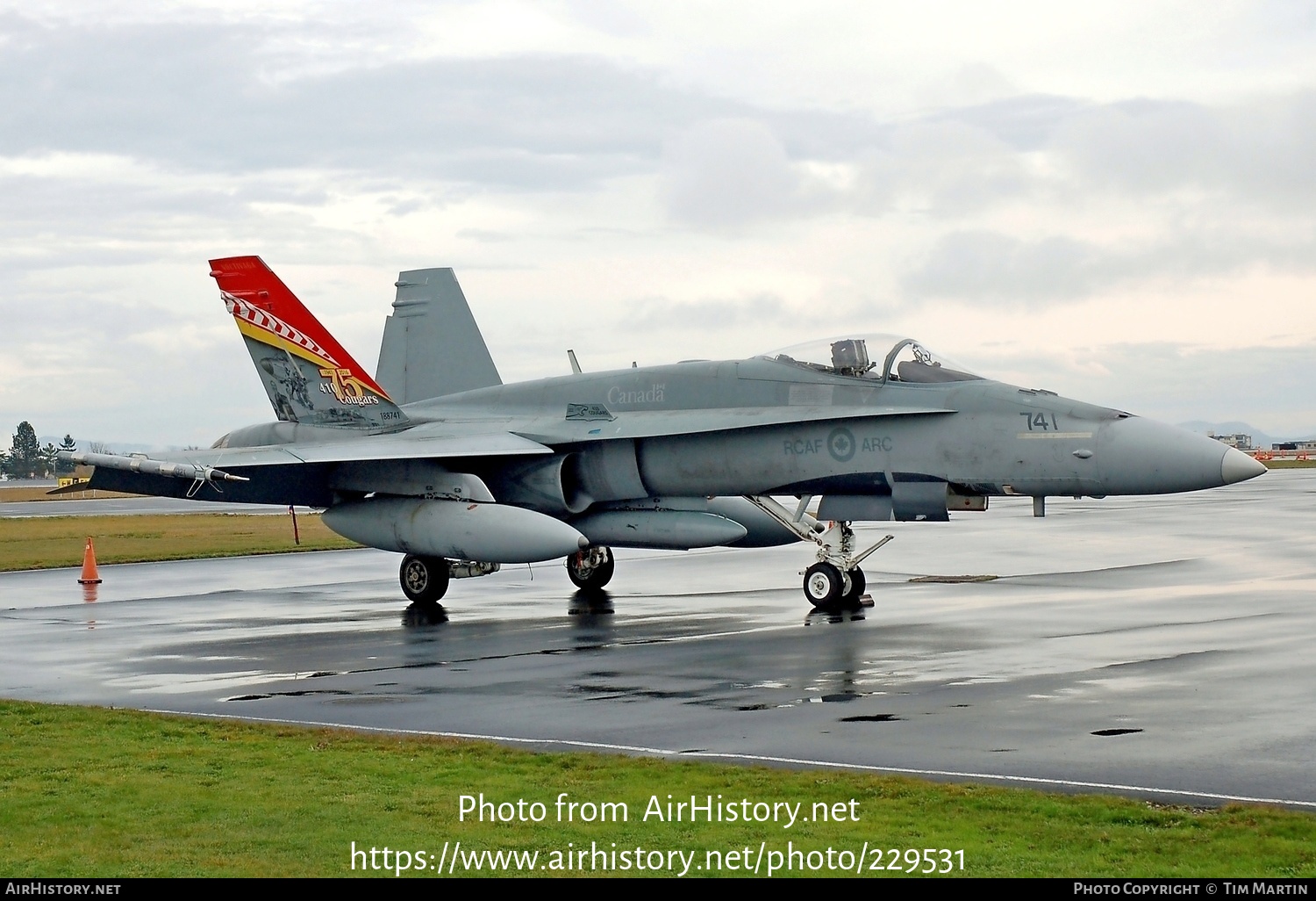 Aircraft Photo of 188741 | McDonnell Douglas CF-188 Hornet | Canada - Air Force | AirHistory.net #229531