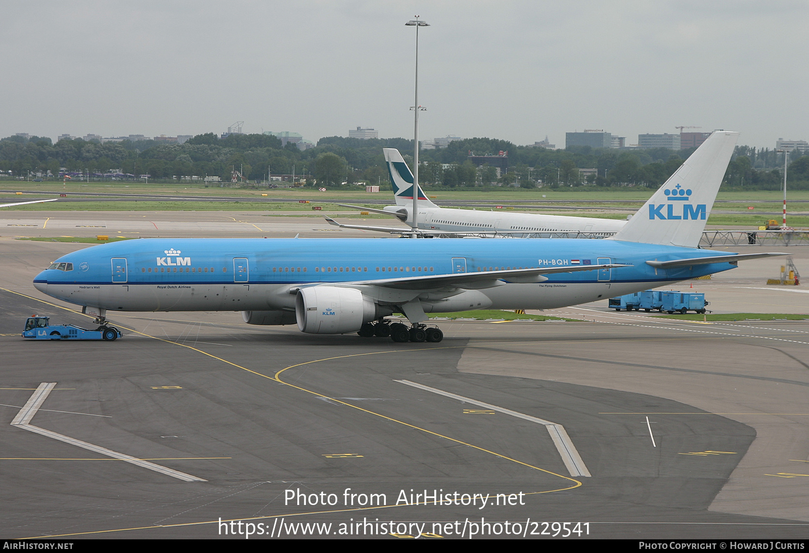 Aircraft Photo of PH-BQH | Boeing 777-206/ER | KLM - Royal Dutch Airlines | AirHistory.net #229541