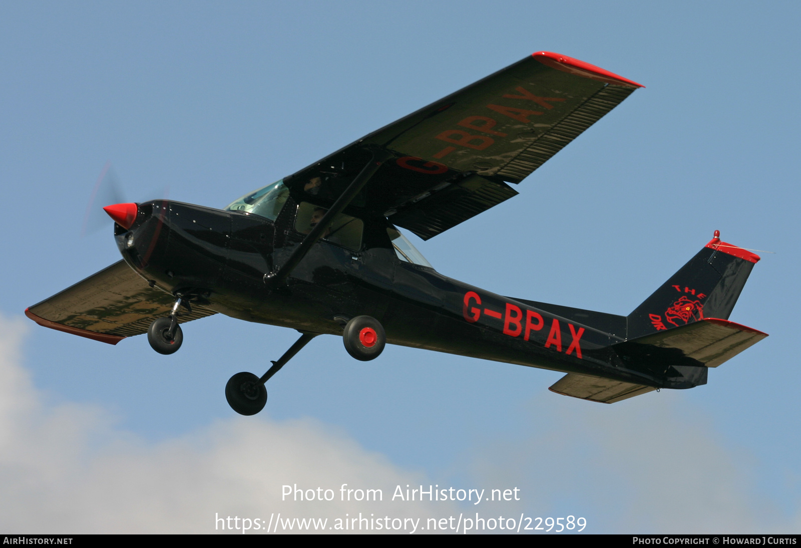 Aircraft Photo of G-BPAX | Cessna 150M | The Dirty Dozen Aeroclub | AirHistory.net #229589