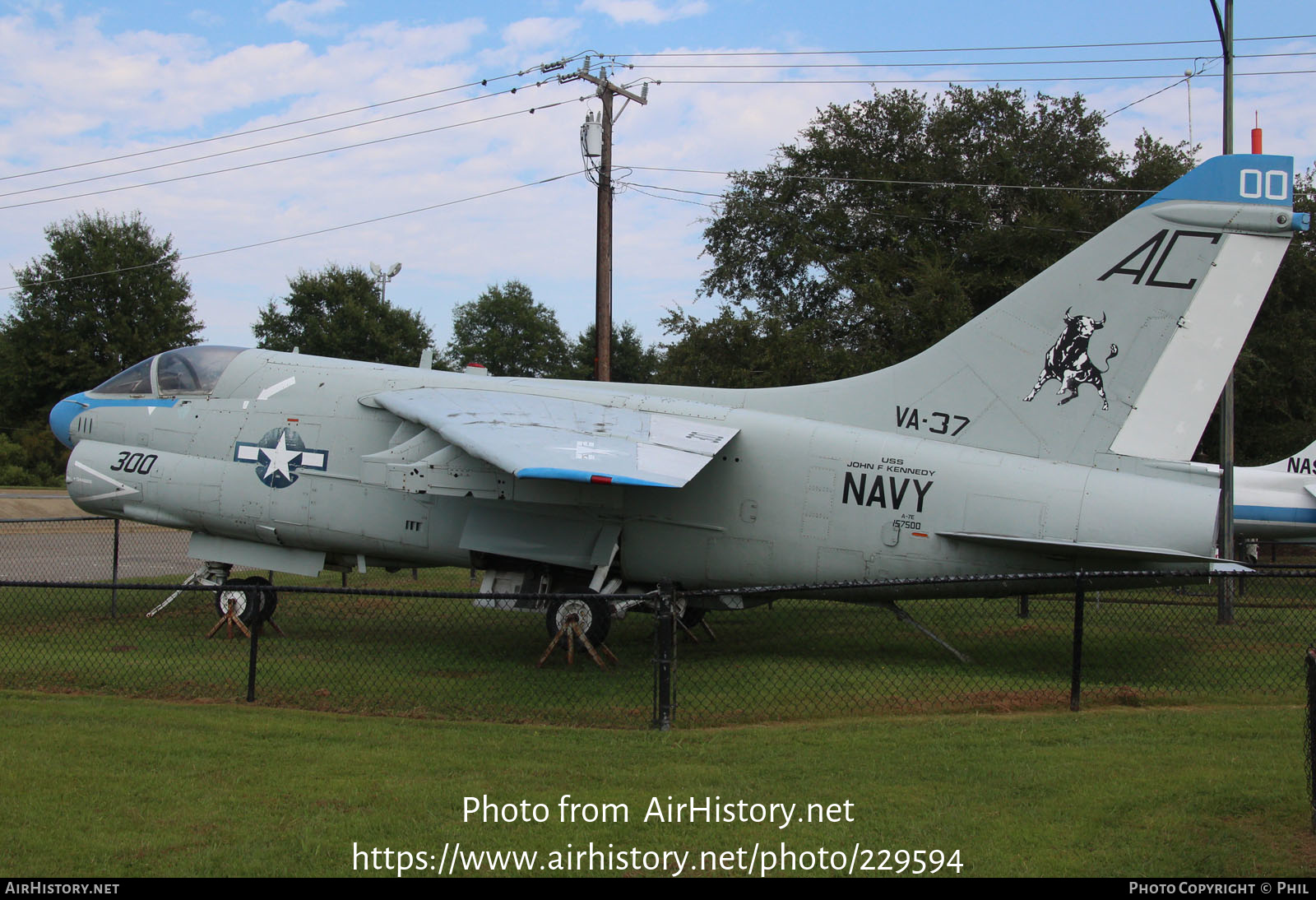 Aircraft Photo of 157500 | LTV A-7E Corsair II | USA - Navy | AirHistory.net #229594