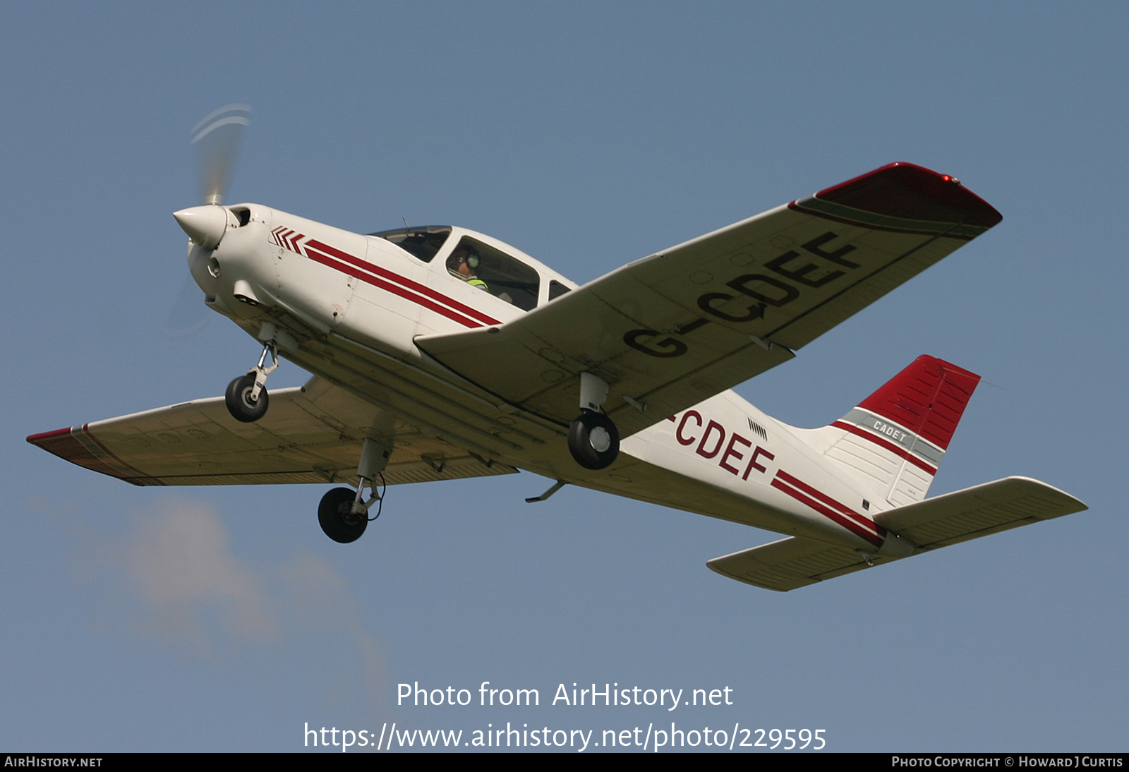 Aircraft Photo of G-CDEF | Piper PA-28-161 Cadet | AirHistory.net #229595