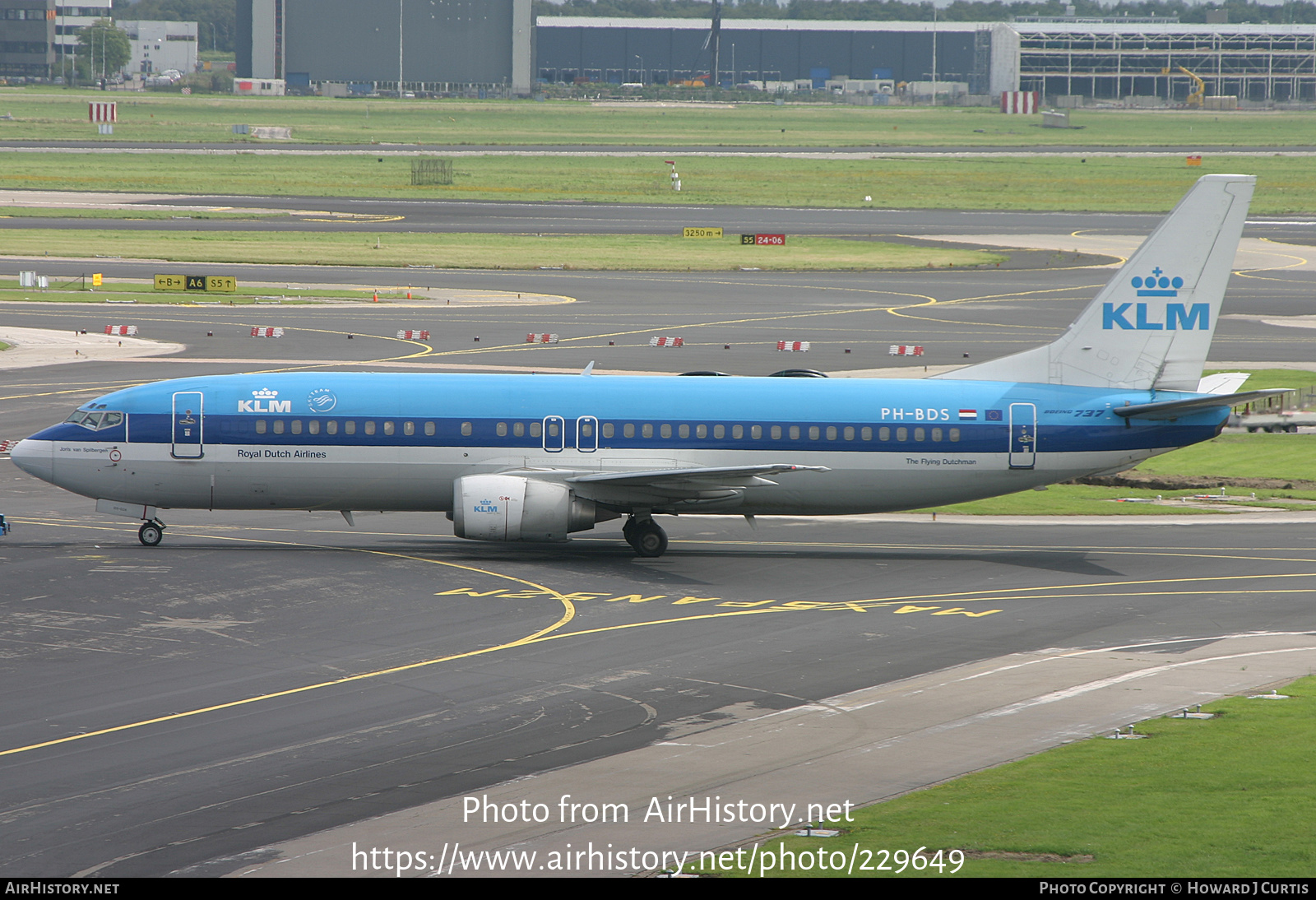 Aircraft Photo of PH-BDS | Boeing 737-406 | KLM - Royal Dutch Airlines | AirHistory.net #229649