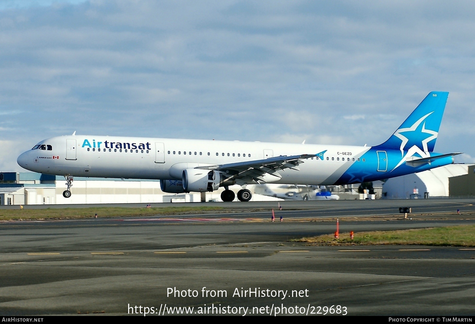 Aircraft Photo of C-GEZD | Airbus A321-211 | Air Transat | AirHistory.net #229683