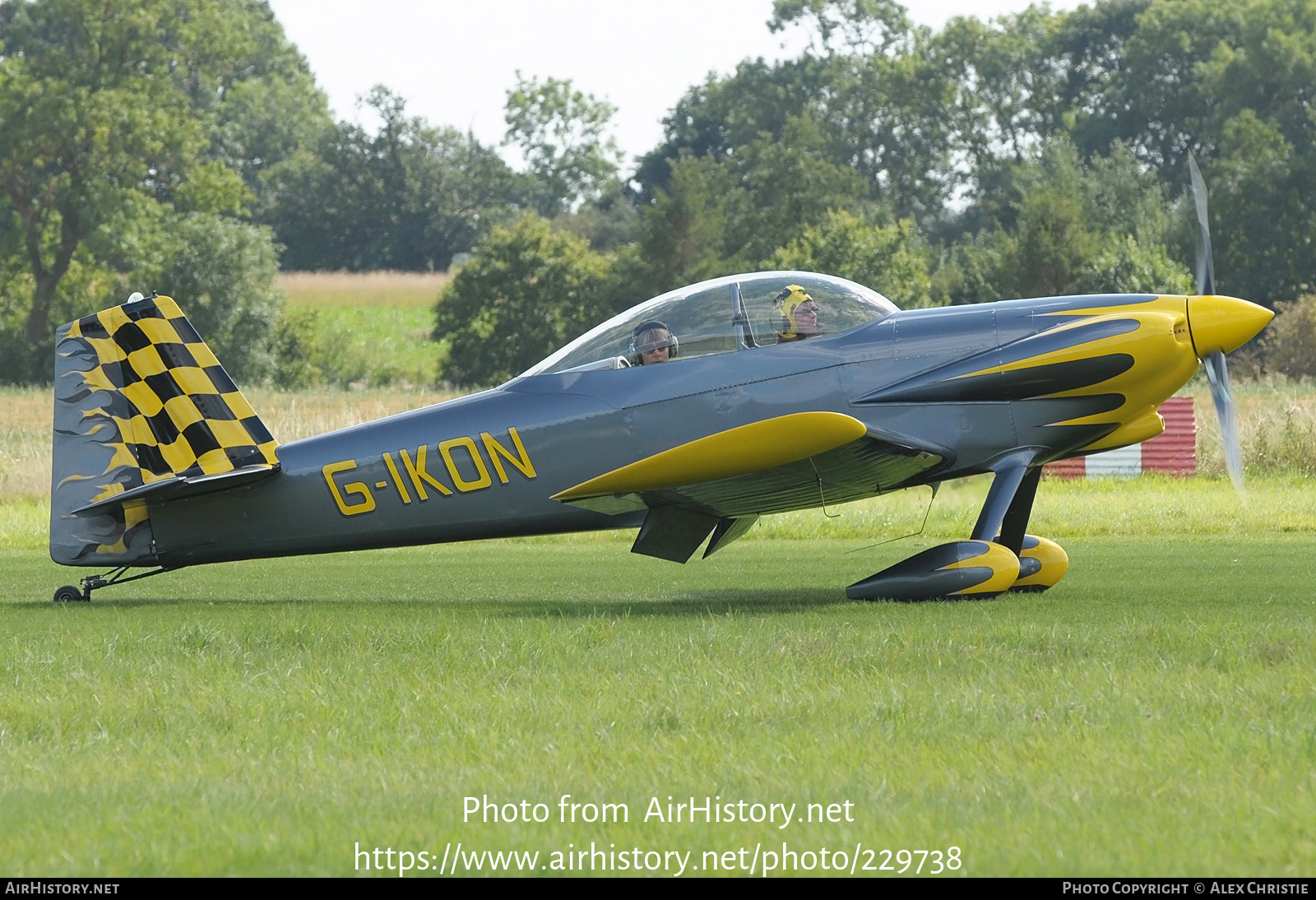 Aircraft Photo of G-IKON | Van's RV-4 | AirHistory.net #229738