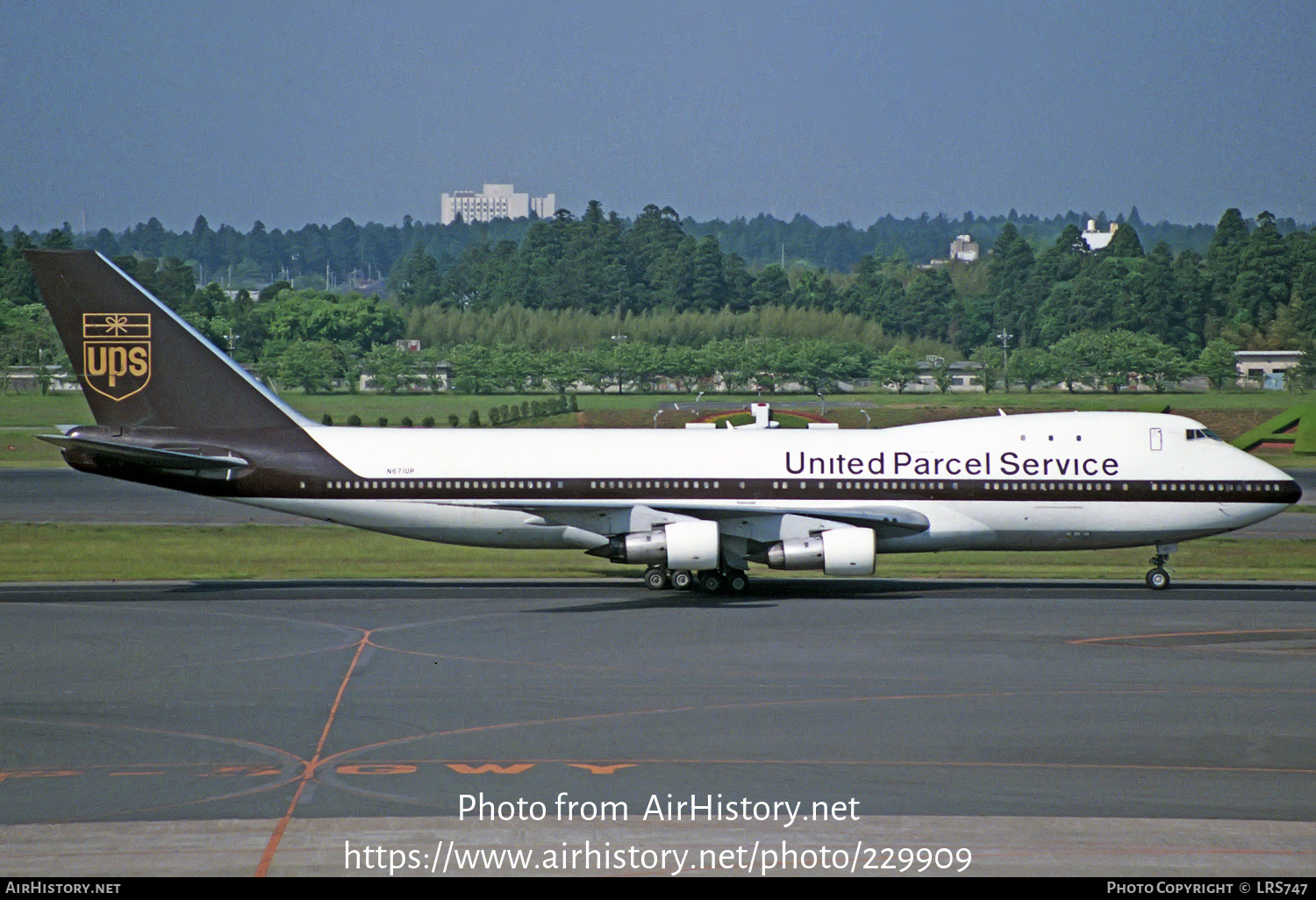 Aircraft Photo of N671UP | Boeing 747-123(SF) | United Parcel Service - UPS | AirHistory.net #229909