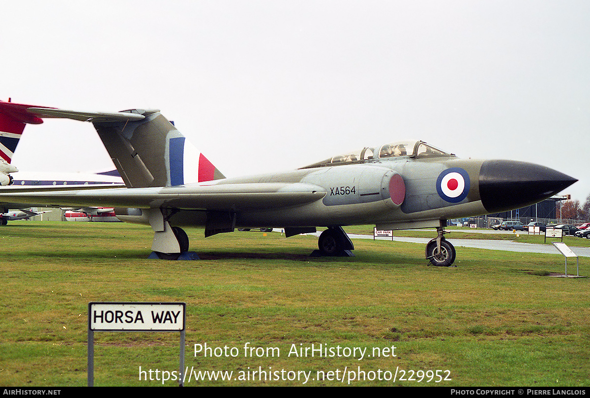 Aircraft Photo of XA564 | Gloster Javelin FAW1 | UK - Air Force | AirHistory.net #229952