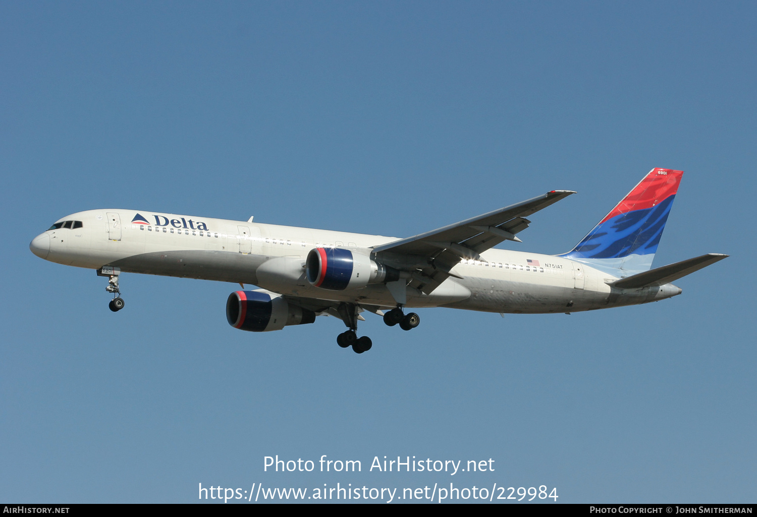 Aircraft Photo of N751AT | Boeing 757-212 | Delta Air Lines | AirHistory.net #229984