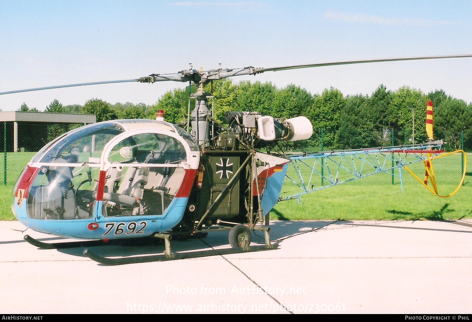 Aircraft Photo of 7692 | Sud SE-3130 Alouette II | Germany - Army | AirHistory.net #230061