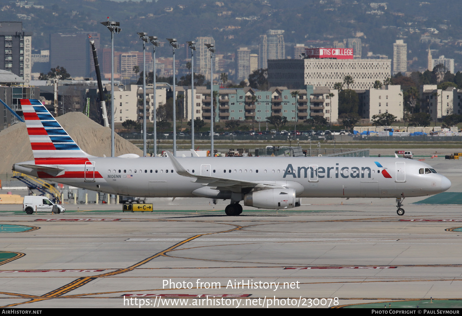 Aircraft Photo of N106NN | Airbus A321-231 | American Airlines | AirHistory.net #230078