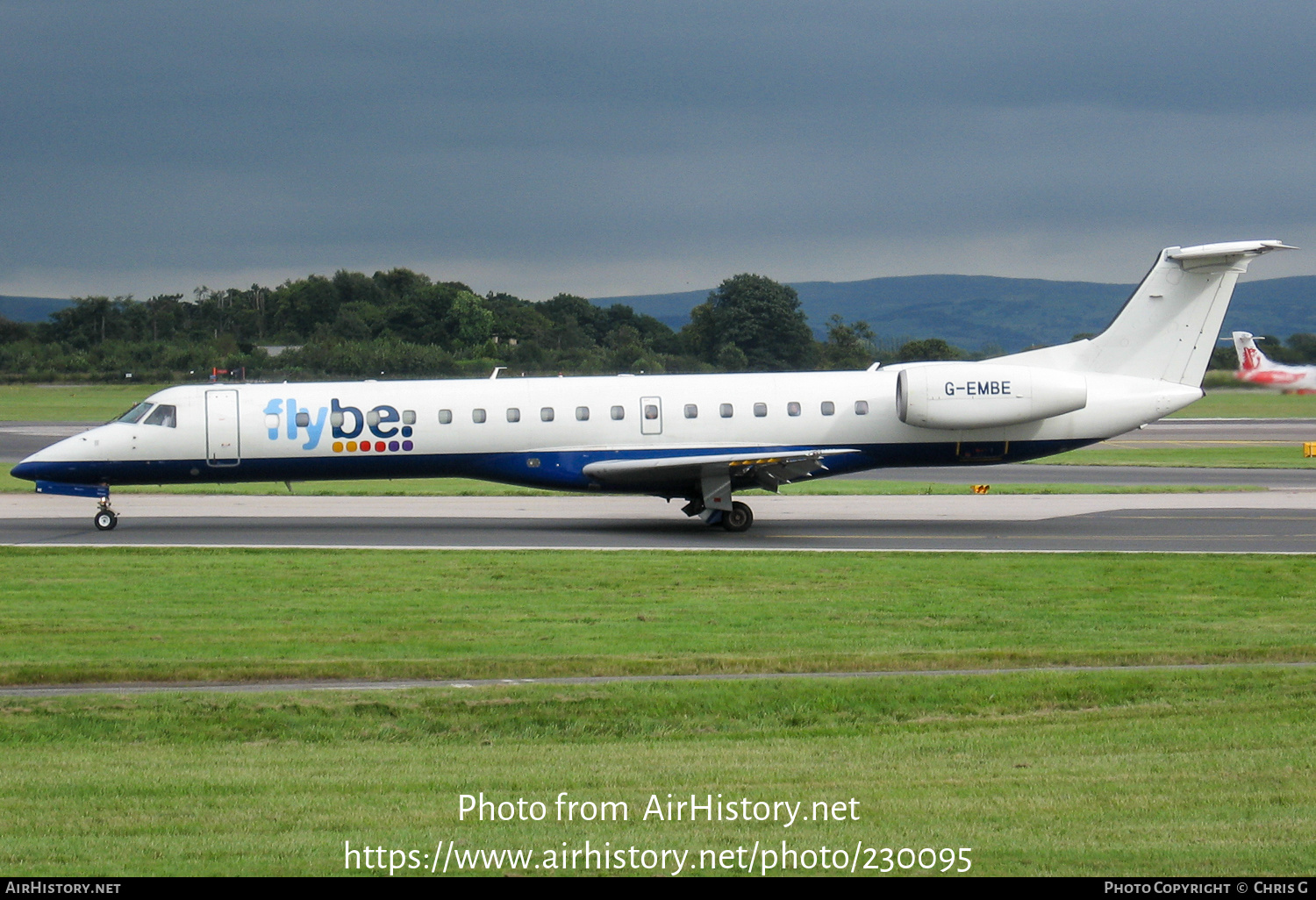 Aircraft Photo of G-EMBE | Embraer ERJ-145EU (EMB-145EU) | Flybe | AirHistory.net #230095