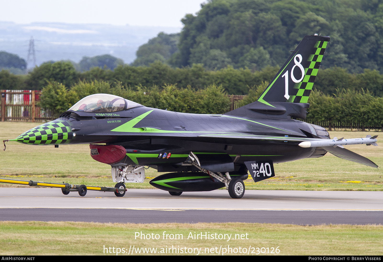 Aircraft Photo of MM7240 | General Dynamics F-16A/ADF Fighting Falcon | Italy - Air Force | AirHistory.net #230126