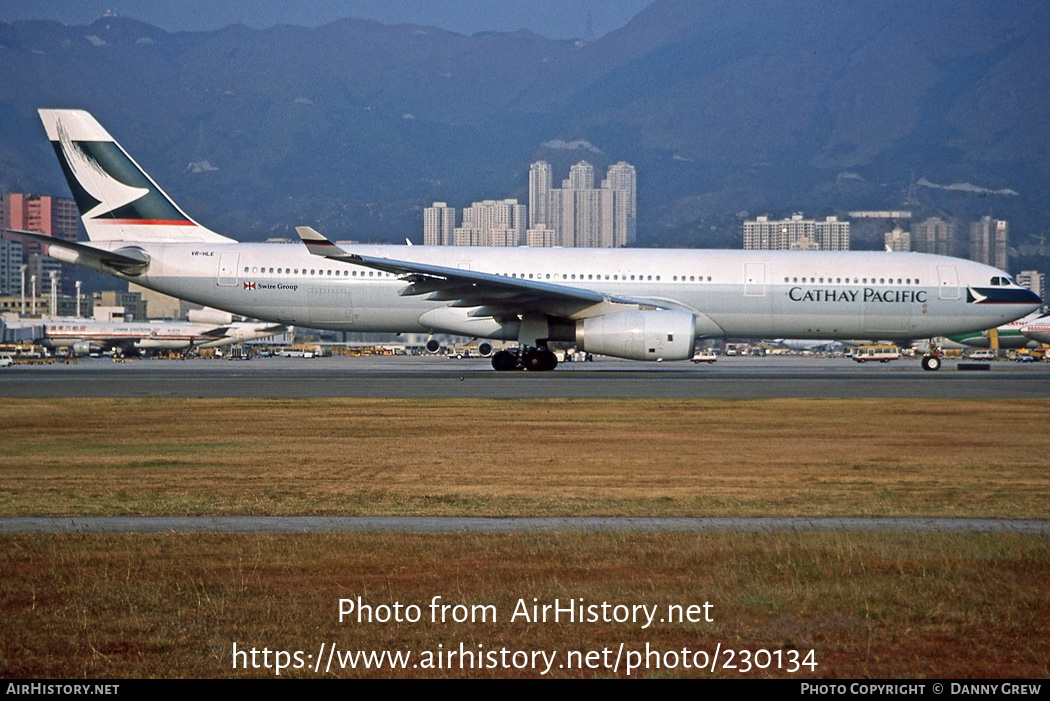 Aircraft Photo of VR-HLE | Airbus A330-342 | Cathay Pacific Airways | AirHistory.net #230134