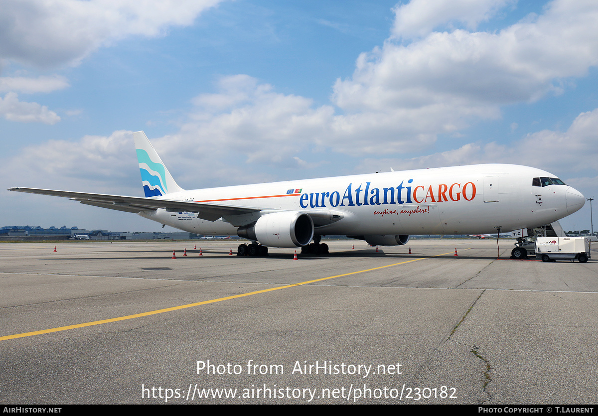 Aircraft Photo of CS-TLZ | Boeing 767-375/ER(BDSF) | Euro Atlantic Airways Cargo | AirHistory.net #230182