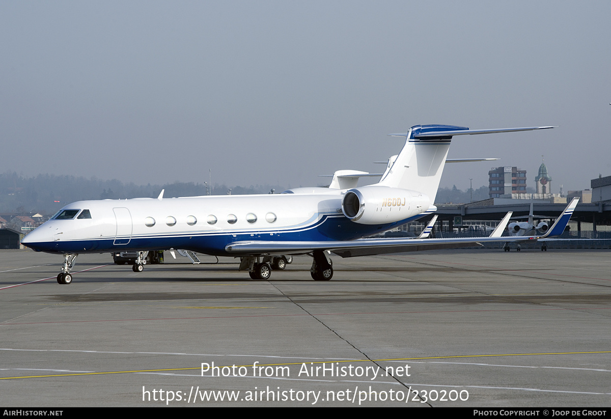 Aircraft Photo of N600J | Gulfstream Aerospace G-V-SP Gulfstream G550 | AirHistory.net #230200