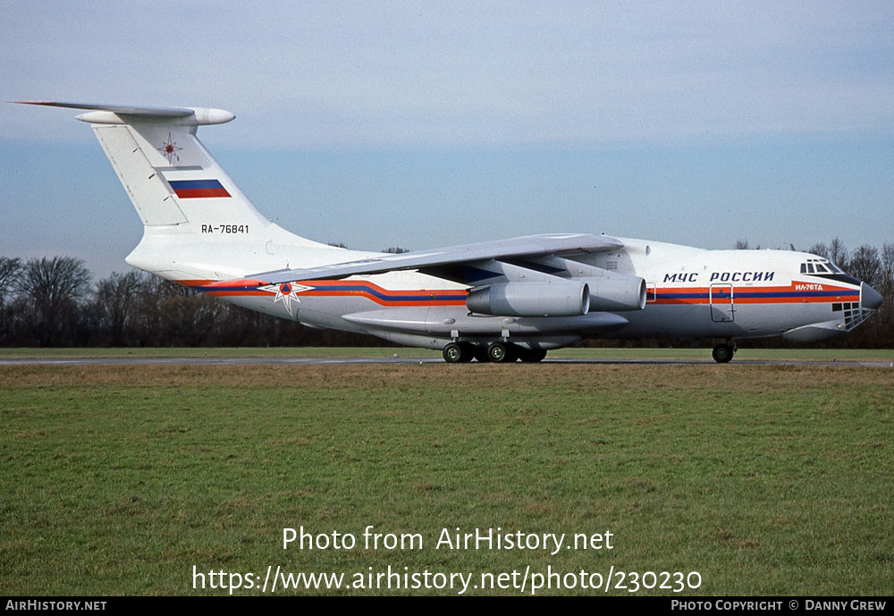 Aircraft Photo of RA-76841 | Ilyushin Il-76TD | MChS Rossii - Russia Ministry for Emergency Situations | AirHistory.net #230230