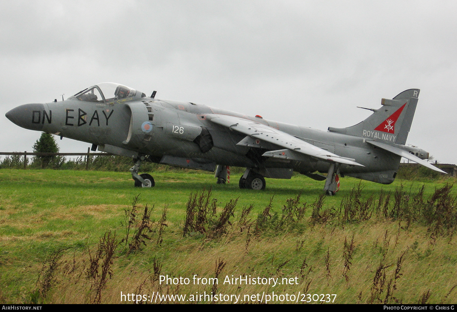 Aircraft Photo of XZ459 | British Aerospace Sea Harrier FA2 | UK - Navy | AirHistory.net #230237