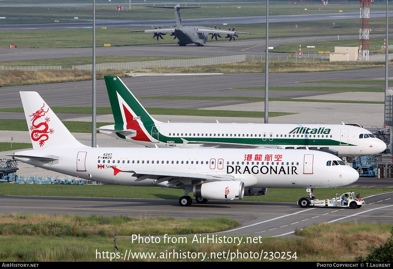 Aircraft Photo of F-WWDV | Airbus A320-232 | Dragonair | AirHistory.net #230254