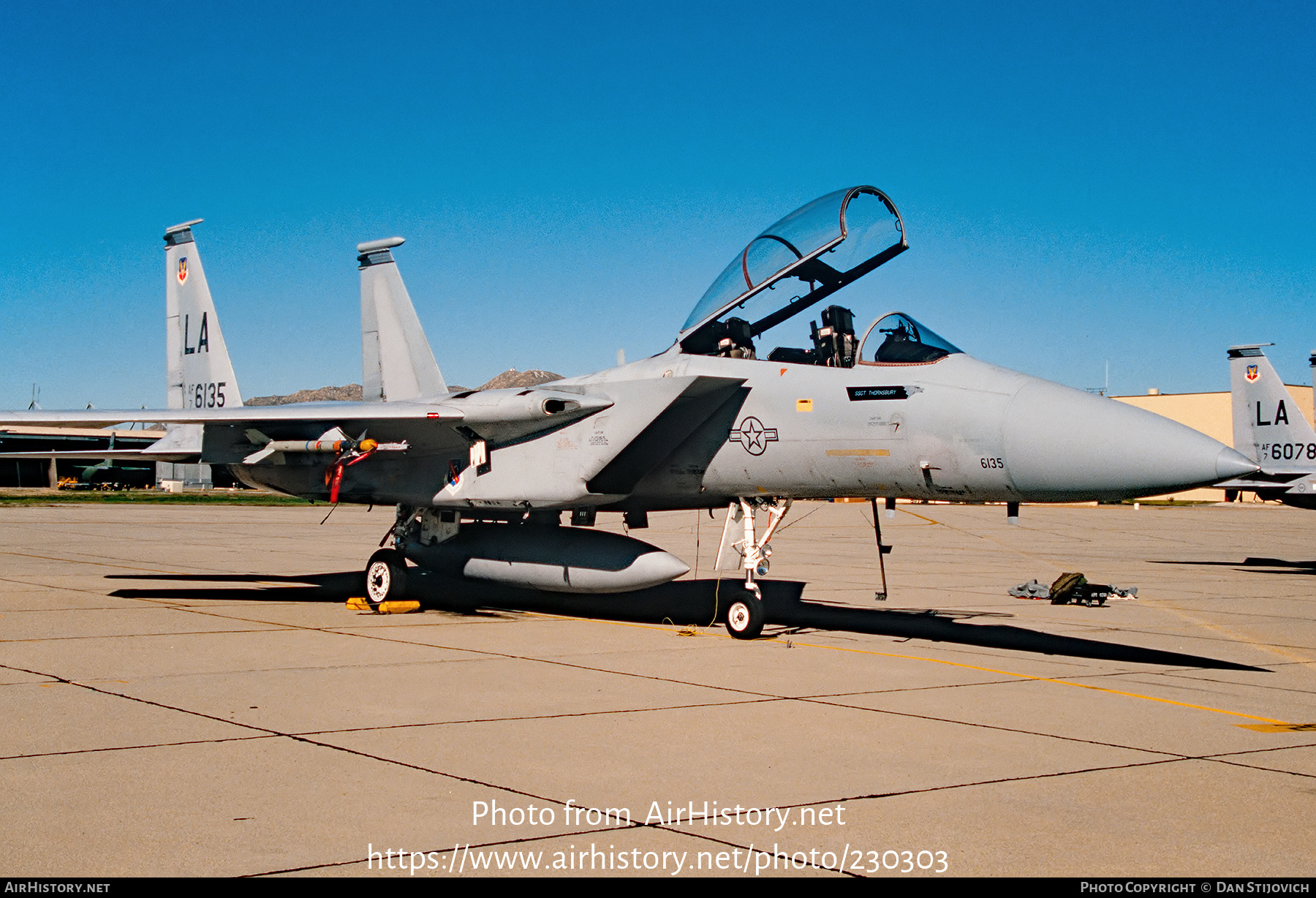 Aircraft Photo of 76-0135 / AF7-6135 | McDonnell Douglas F-15B Eagle | USA - Air Force | AirHistory.net #230303