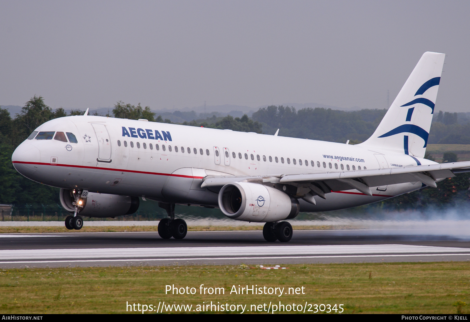 Aircraft Photo of SX-DGO | Airbus A320-232 | Aegean Airlines | AirHistory.net #230345