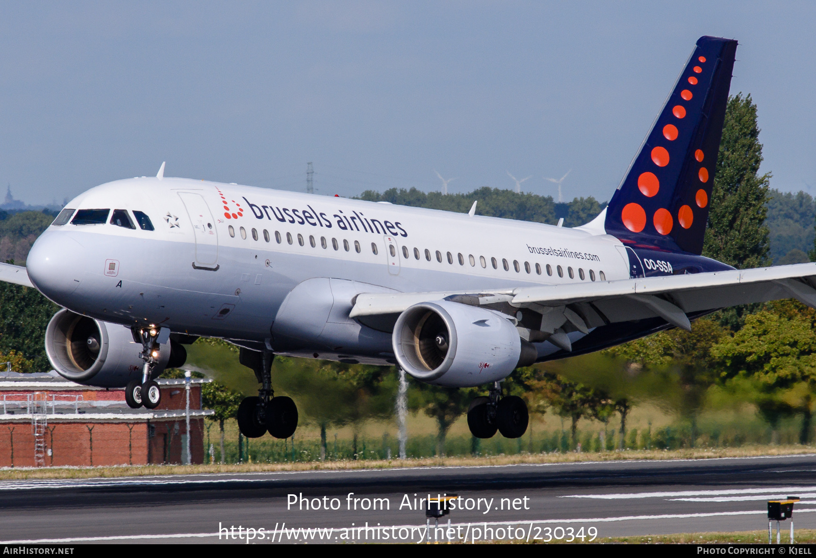 Aircraft Photo of OO-SSA | Airbus A319-111 | Brussels Airlines | AirHistory.net #230349