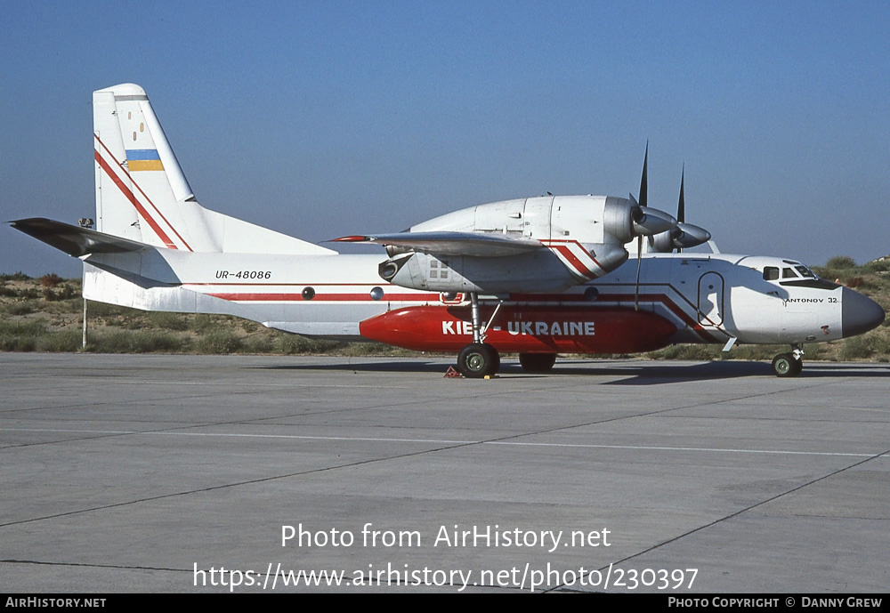 Aircraft Photo of UR-48086 | Antonov An-32P Firekiller | AirHistory.net #230397