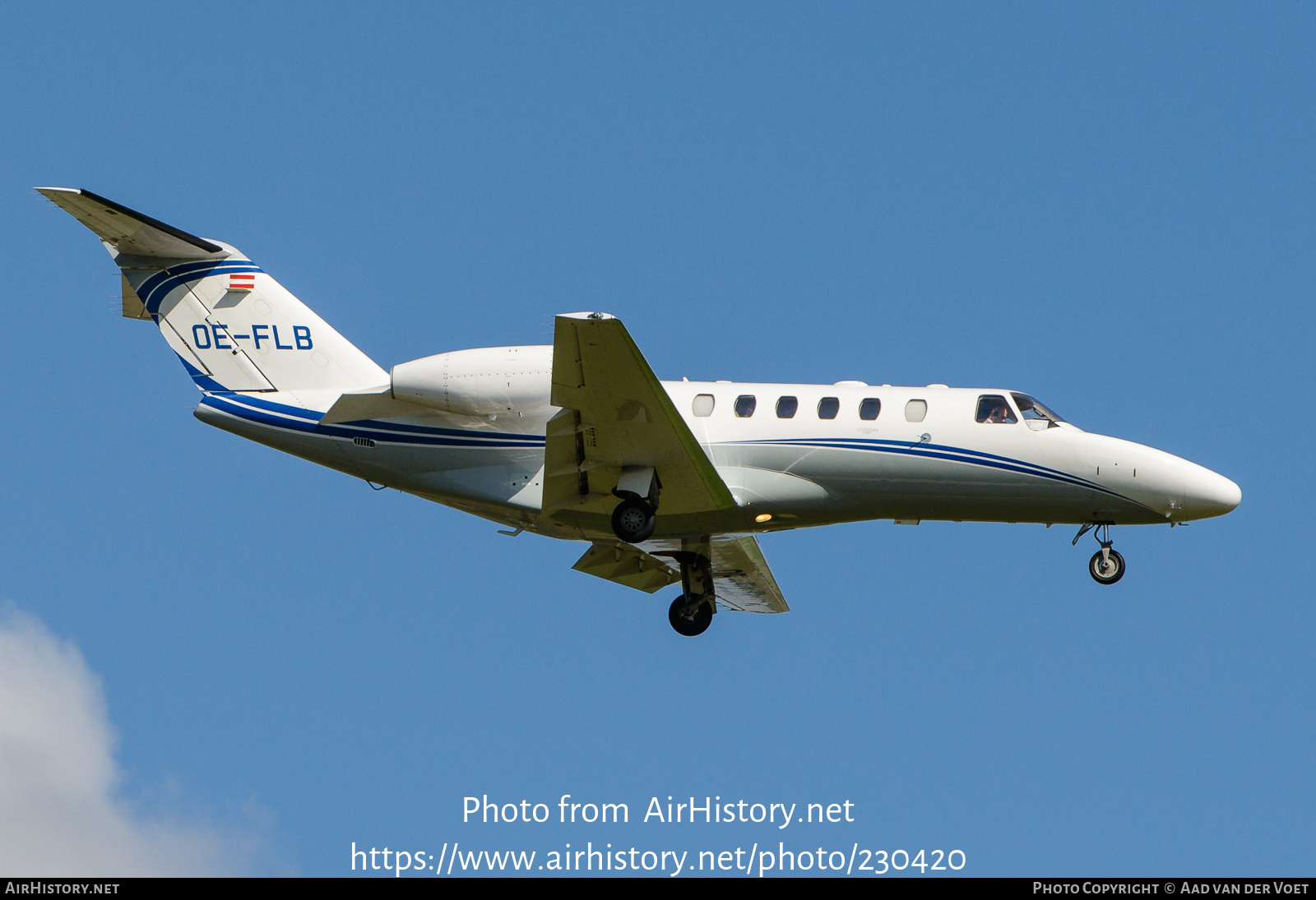 Aircraft Photo of OE-FLB | Cessna 525A CitationJet CJ2+ | AirHistory.net #230420