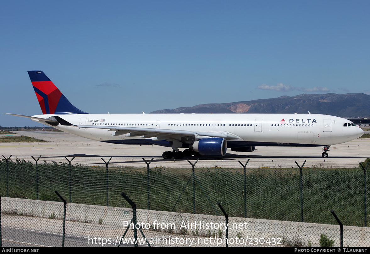 Aircraft Photo of N807NW | Airbus A330-323 | Delta Air Lines | AirHistory.net #230432