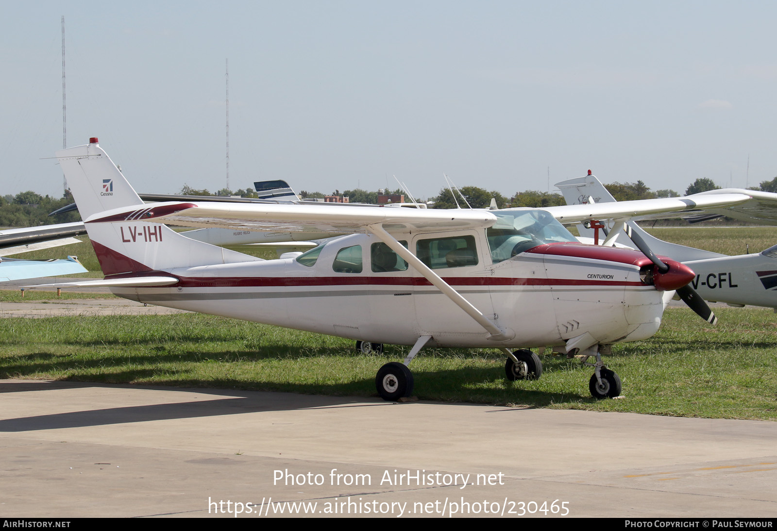 Aircraft Photo of LV-IHI | Cessna 210D Centurion | AirHistory.net #230465