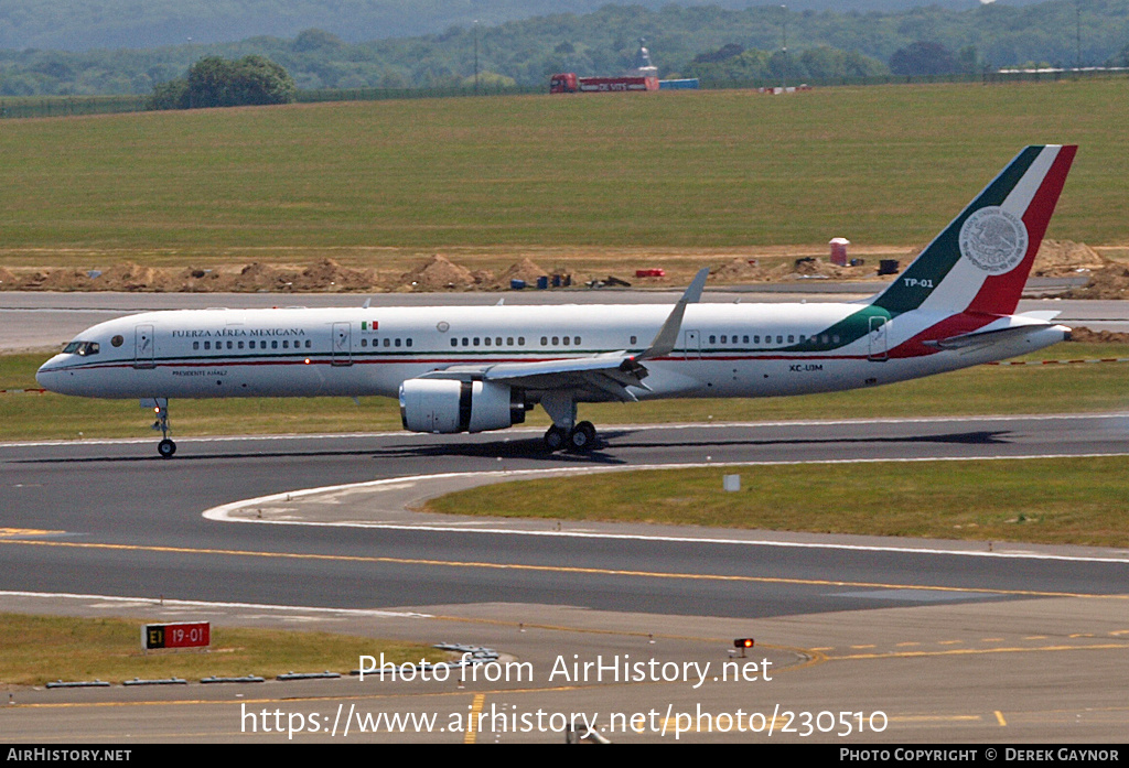 Aircraft Photo of XC-UJM / TP-01 | Boeing 757-225 | Mexico - Air Force | AirHistory.net #230510