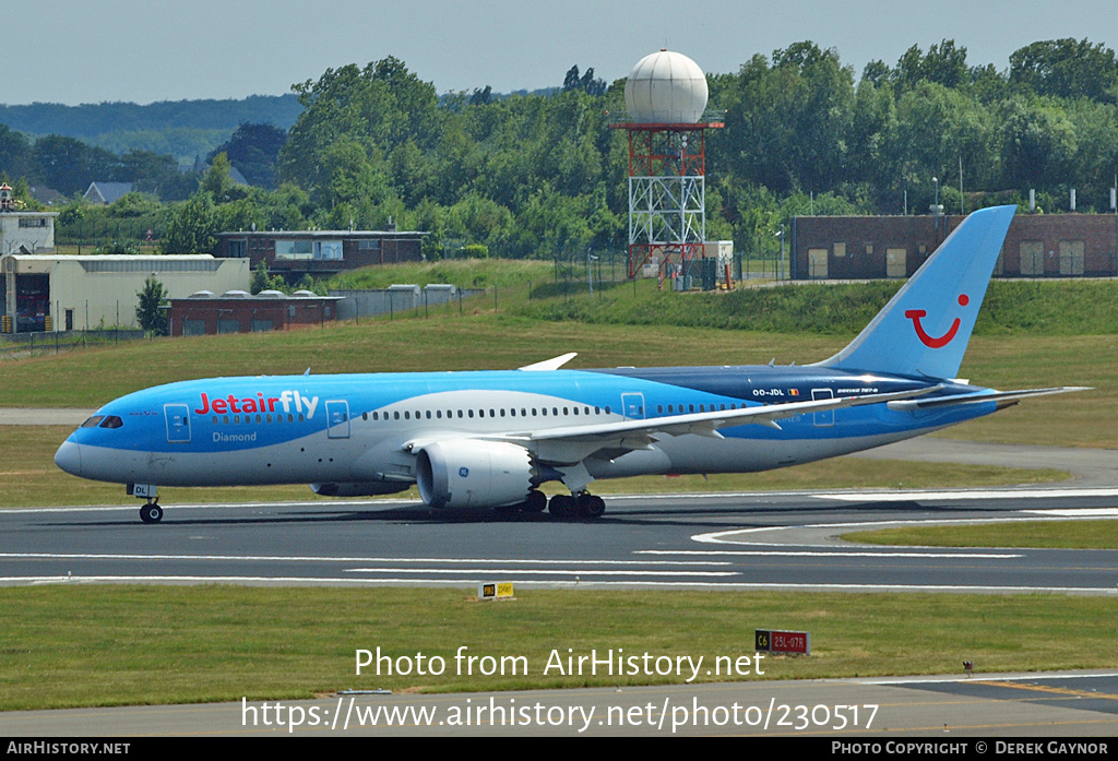 Aircraft Photo of OO-JDL | Boeing 787-8 Dreamliner | Jetairfly | AirHistory.net #230517