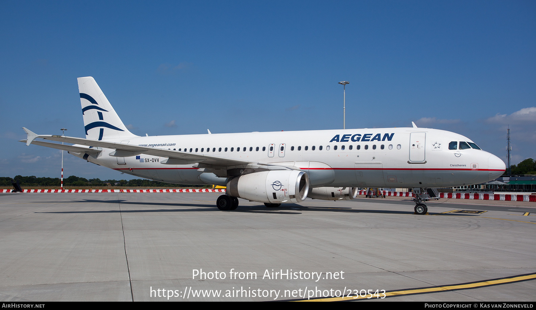 Aircraft Photo of SX-DVV | Airbus A320-232 | Aegean Airlines | AirHistory.net #230543