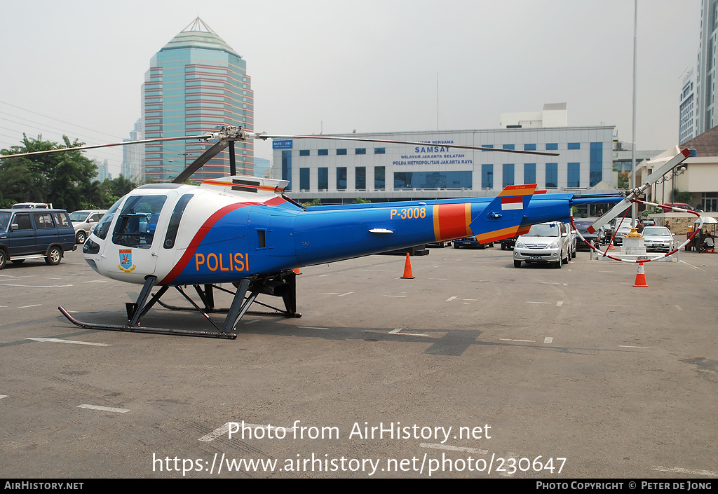 Aircraft Photo of P-3008 | Enstrom 480B | Indonesia - Police | AirHistory.net #230647