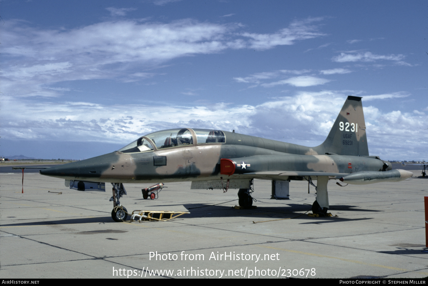 Aircraft Photo of 66-9231 / 69231 | Northrop F-5D | USA - Air Force | AirHistory.net #230678