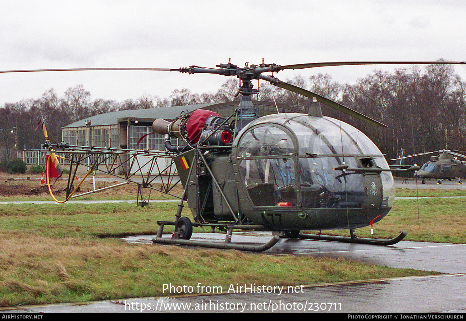 Aircraft Photo of A77 | Sud SA-318C Alouette II | Belgium - Army | AirHistory.net #230711