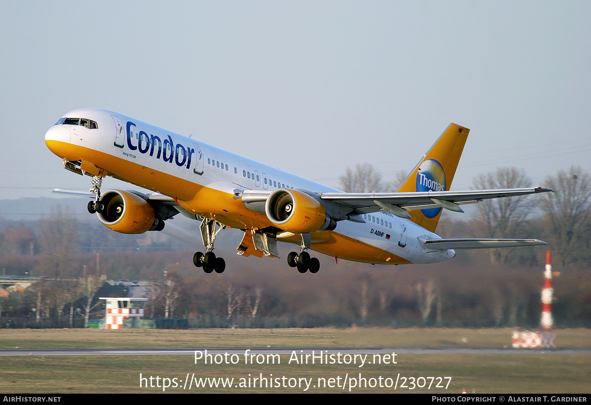 Aircraft Photo of D-ABNF | Boeing 757-230 | Condor Flugdienst | AirHistory.net #230727