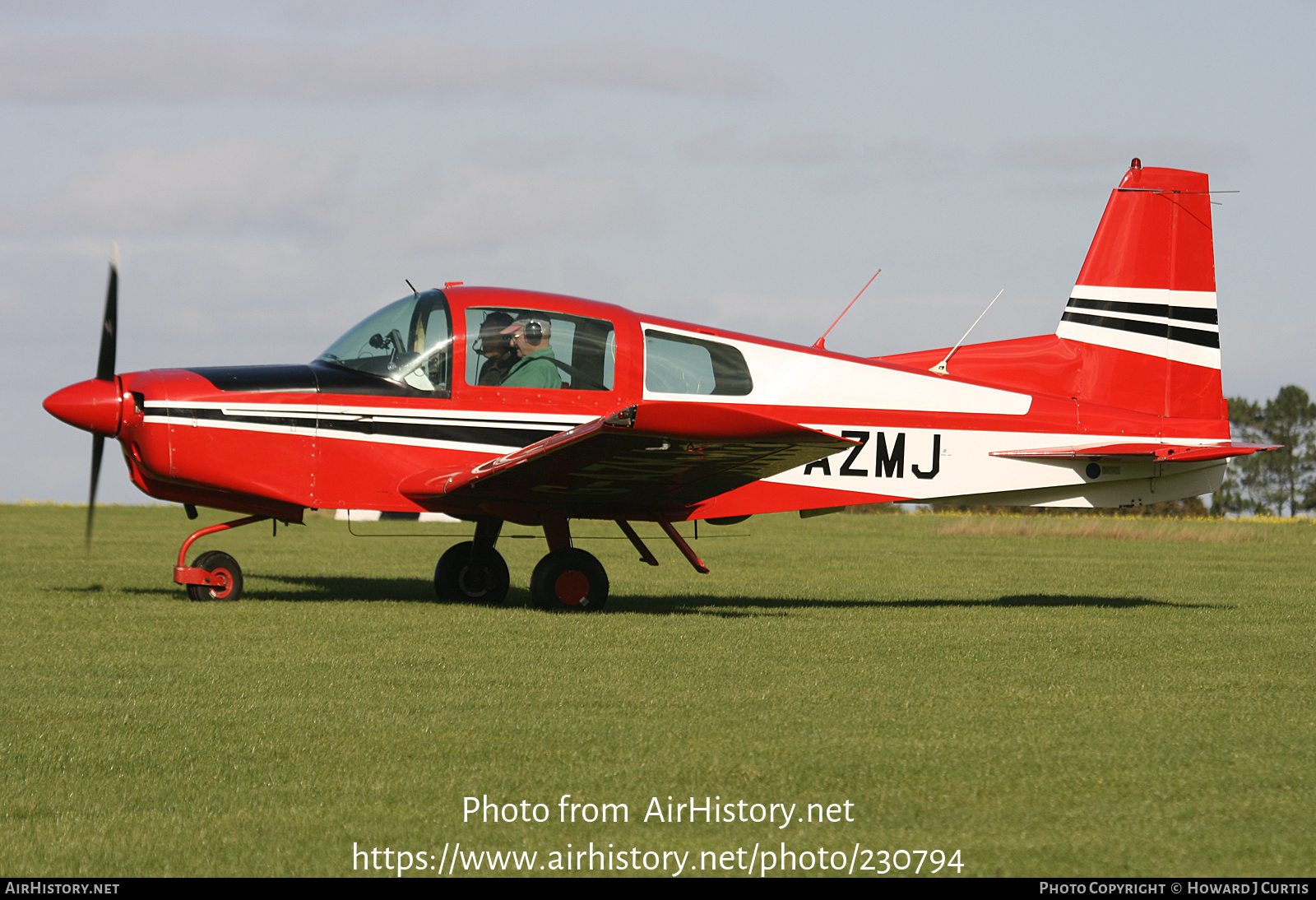 Aircraft Photo of G-AZMJ | American AA-5 Traveler | AirHistory.net #230794