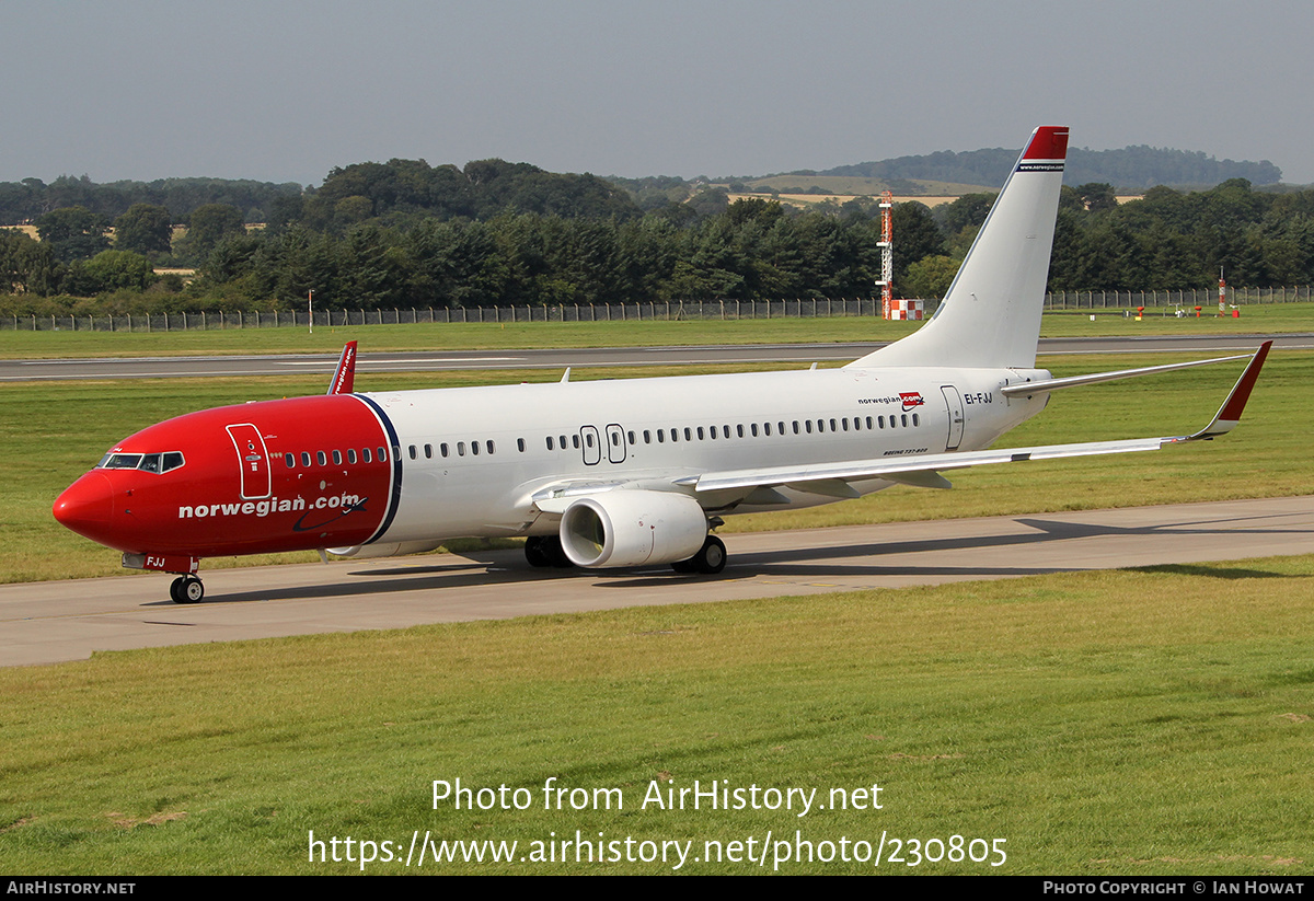 Aircraft Photo of EI-FJJ | Boeing 737-8JP | Norwegian | AirHistory.net #230805