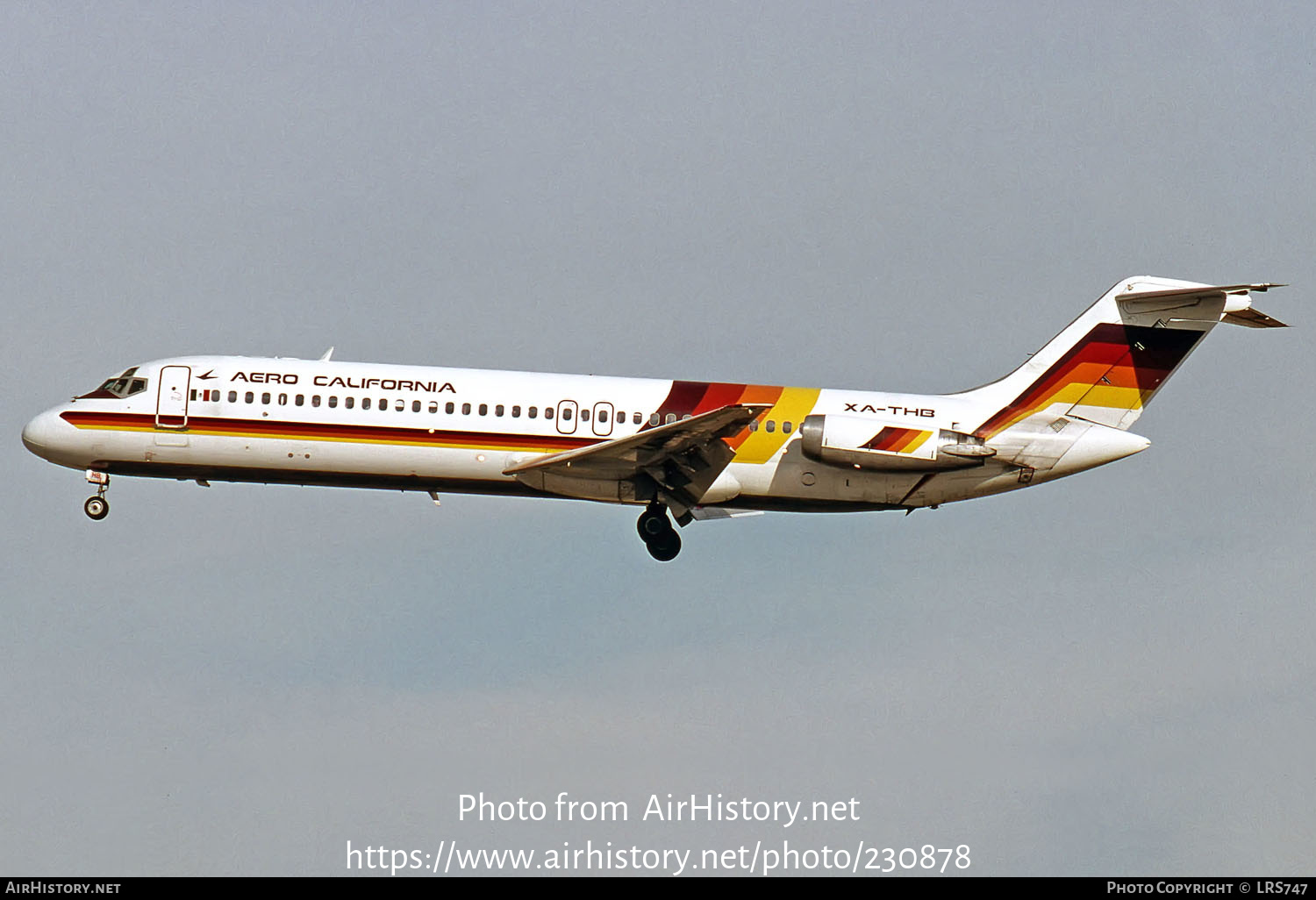 Aircraft Photo of XA-THB | McDonnell Douglas DC-9-32 | Aero California | AirHistory.net #230878