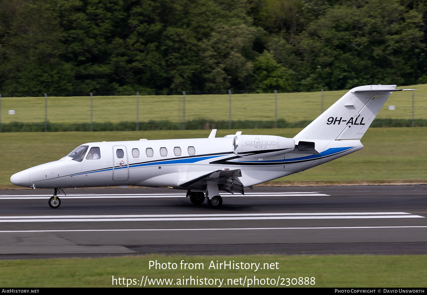 Aircraft Photo of 9H-ALL | Cessna 525A CitationJet CJ2 | AirHistory.net #230888